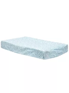   Bébé-Jou Muszlin huzat kis pelenkázó lapra 75x45 cm - Leopard Blue