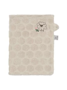   Bébé-Jou Frottír fürdő törlőkendő szett Tiny Sheep 2db