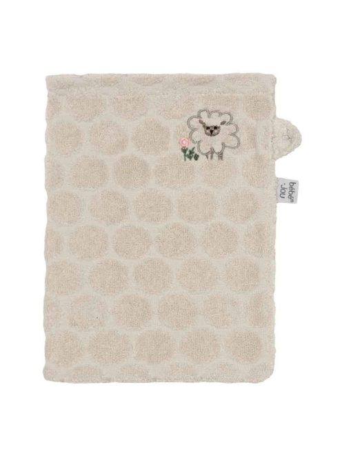 Bébé-Jou Frottír fürdő törlőkendő szett Tiny Sheep 2db