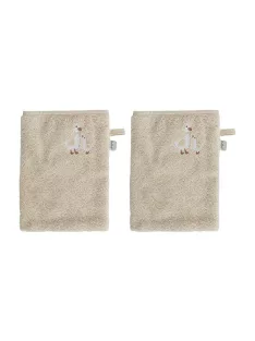   Bébé-Jou Frottír fürdő törlőkendő szett Dear Goose 2db