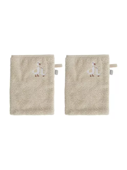 Bébé-Jou Frottír fürdő törlőkendő szett Dear Goose 2db