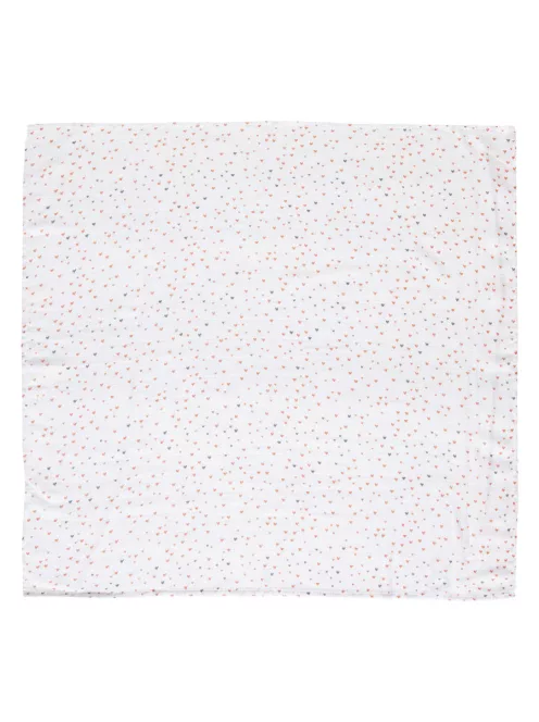 Bébé-Jou Muszlin pelenka 70 x 70 cm szett 3 db - Fabulous Hearts