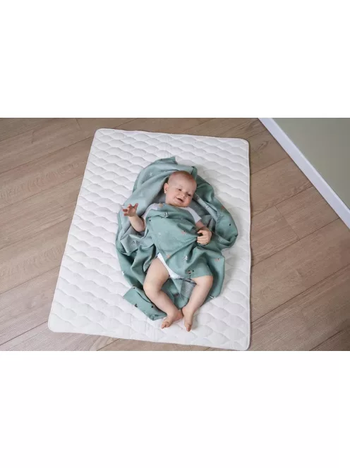 Bébé-Jou Muszlin pelenka 110x110 cm - Ocean Vibes