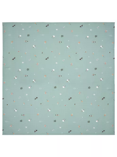 Bébé-Jou Muszlin pelenka 110x110 cm - Ocean Vibes