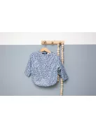 Bébé-Jou Hosszú ujjú előke - Leopard Blue