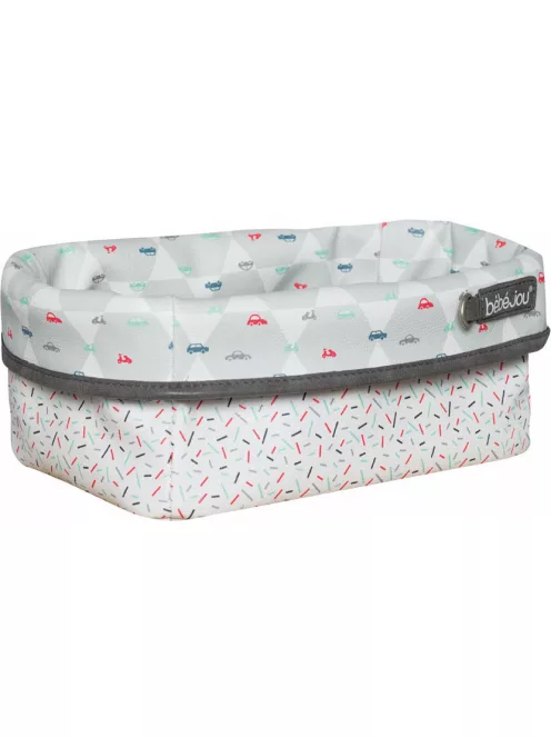 Bébé-Jou Nagyobb textil tárolókosár babaápolási kellékre - Wheely