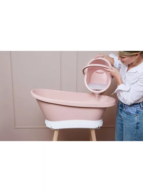 Bébé-Jou Pelenkatartó vödör fedéllel - Pale Pink