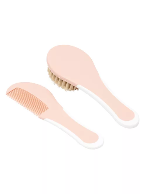 Bébé-Jou Hajkefe és fésű - Pale Pink