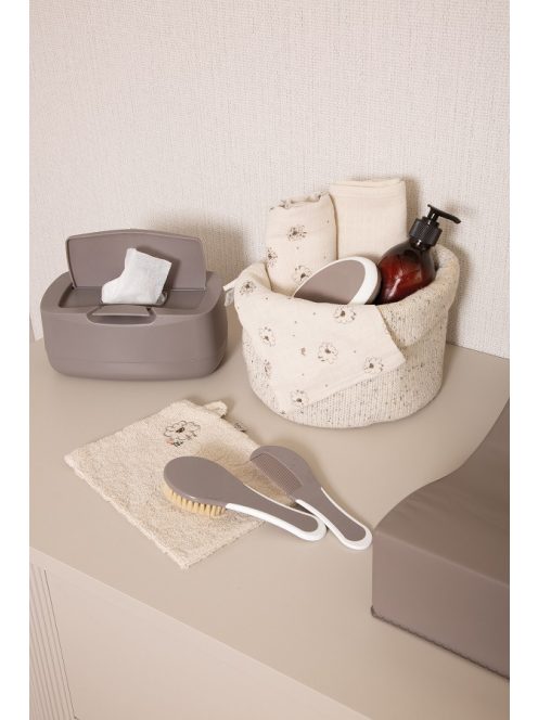 Bébé-Jou Hajkefe és fésű - Chalk Brown