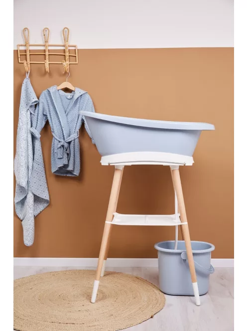 Bébé-jou Sense 7 részes fürdető szett textil kosárral -  Celestial Blue
