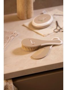   Bébé-Jou Hajkefe és fésű természetes sörtével - Soft Spring