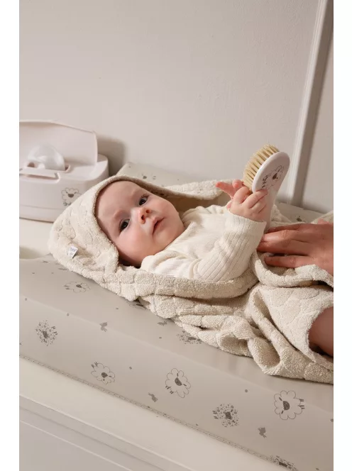 Bébé-Jou Pelenkázólap 72x44 cm - Tiny Sheep allover Taupe