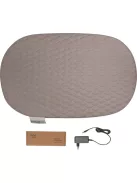 Bébé-Jou Fűtött steppelt pelenkázólap Quilted Waves hullámok - Chalk Brown