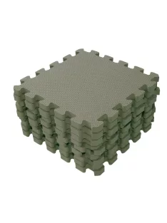   BabyDan Puzzle habszivacs játszószőnyeg 90x90 cm - Light Grey