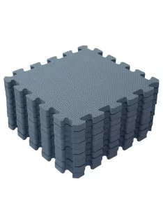   BabyDan Puzzle habszivacs játszószőnyeg 90x90 cm - Dusty Blue