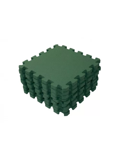 BabyDan Puzzle habszivacs játszószőnyeg 90x90 cm - Dark Green