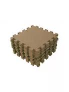 BabyDan Puzzle habszivacs játszószőnyeg 90x90 cm - Brown