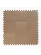 BabyDan Puzzle habszivacs játszószőnyeg 90x90 cm - Brown
