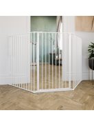 DogSpace Rocky L extra magas (105cm) kutya térkorlát - fehér