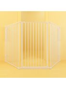 DogSpace Rocky L extra magas (105cm) kutya térkorlát - fehér