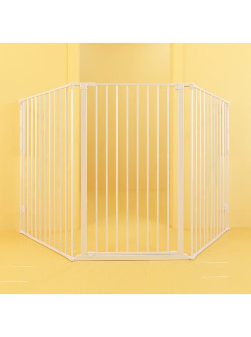 DogSpace Rocky L extra magas (105cm) kutya térkorlát - fehér