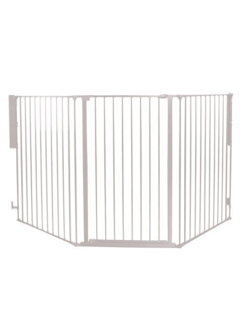 DogSpace Rocky L extra magas (105cm) kutya térkorlát - fehér