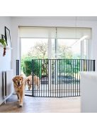 DogSpace Rocky L extra magas (105cm) kutya térkorlát - fekete