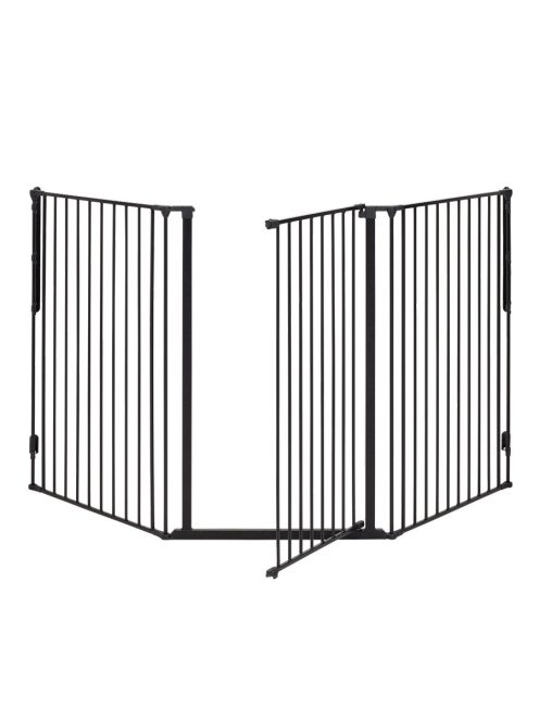 DogSpace Rocky L extra magas (105cm) kutya térkorlát - fekete