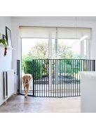 DogSpace Rocky L extra magas (105cm) kutya térkorlát - fekete