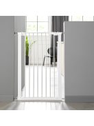 DogSpace Bonie extra magas kutya korlát 105 cm fém - fehér