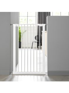   DogSpace Bonie extra magas kutya korlát 105 cm fém - fehér