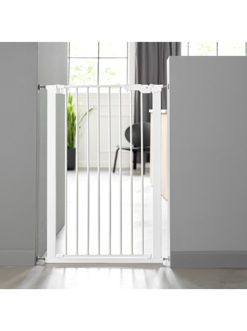 DogSpace Bonie extra magas kutya korlát 105 cm fém - fehér