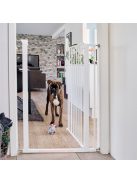 DogSpace Bonie extra magas kutya korlát 105 cm fém - fehér