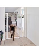 DogSpace Bonie extra magas kutya korlát 105 cm fém - fehér