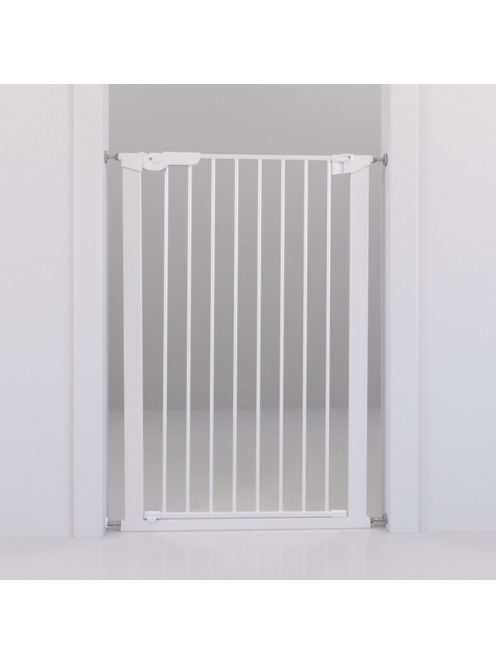 DogSpace Bonie extra magas kutya korlát 105 cm fém - fehér