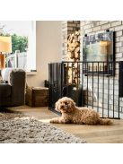 DogSpace Max L kutyatér korlát fém - fekete