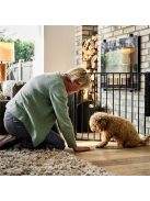 DogSpace Max L kutyatér korlát fém - fekete