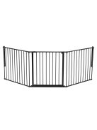 DogSpace Max L kutyatér korlát fém - fekete