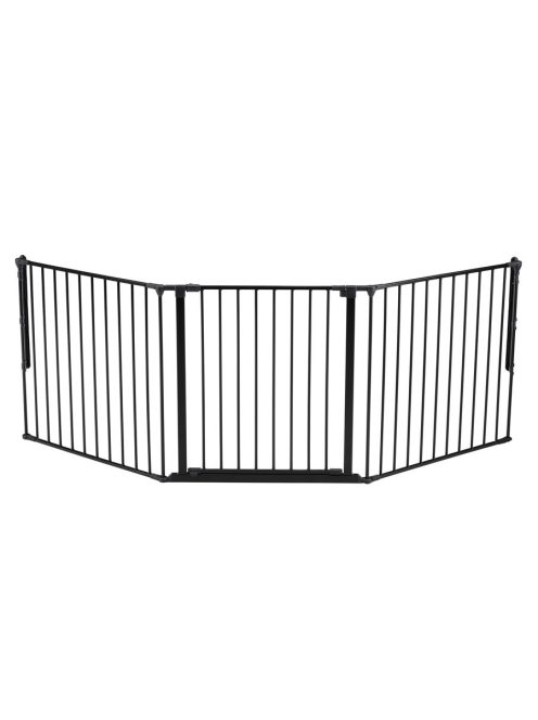 DogSpace Max L kutyatér korlát fém - fekete