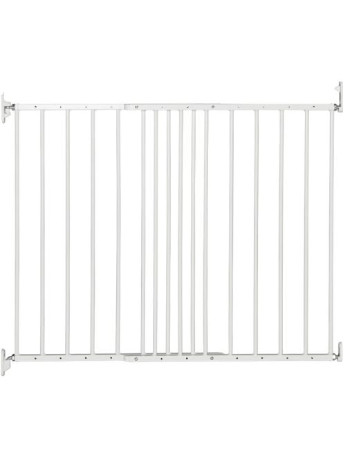 DogSpace Lucky toldalék kapu - metál fehér