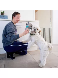 DogSpace Lucky toldalék kapu - metál fekete