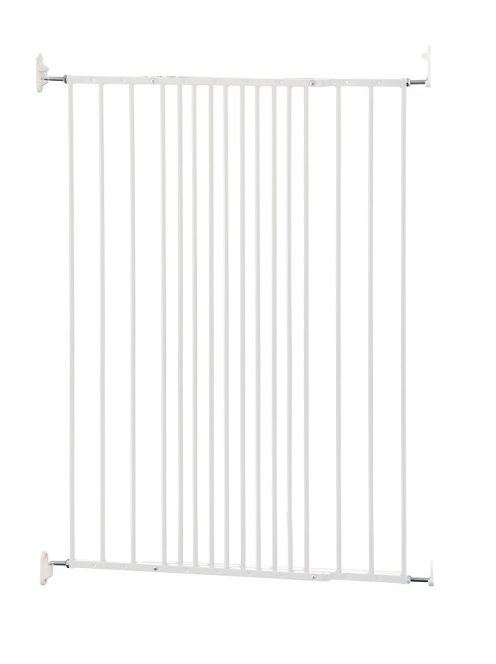 DogSpace Charlie extra magas kapu 62-107cm csavarozható - fehér fém