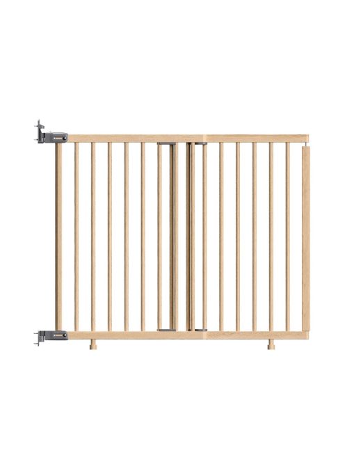 BabyDan Magas biztonsági kapu lépcsőhöz Adjust Pro Stair Gate Wood 65-110cm m.81cm