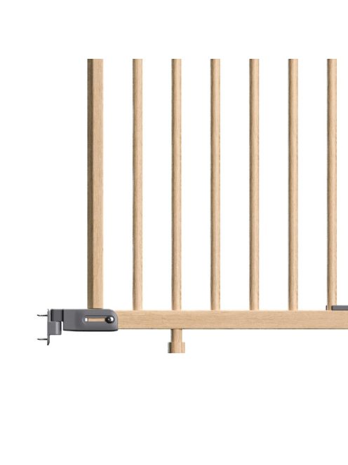 BabyDan Magas biztonsági kapu lépcsőhöz Adjust Pro Stair Gate Wood 65-110cm m.81cm