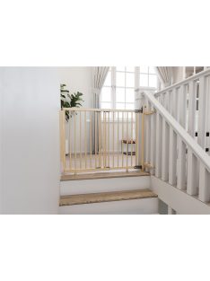   BabyDan Adjust Pro Stair Gate Baluster Edition magas biztonsági rács fa 74,5-114 cm, m.81cm