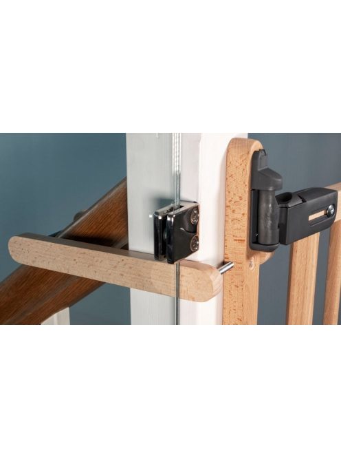 BabyDan Adjust Pro Stair Gate Baluster Edition magas biztonsági rács fa 74,5-114 cm, m.81cm