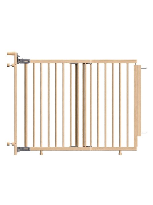 BabyDan Adjust Pro Stair Gate Baluster Edition magas biztonsági rács fa 74,5-114 cm, m.81cm