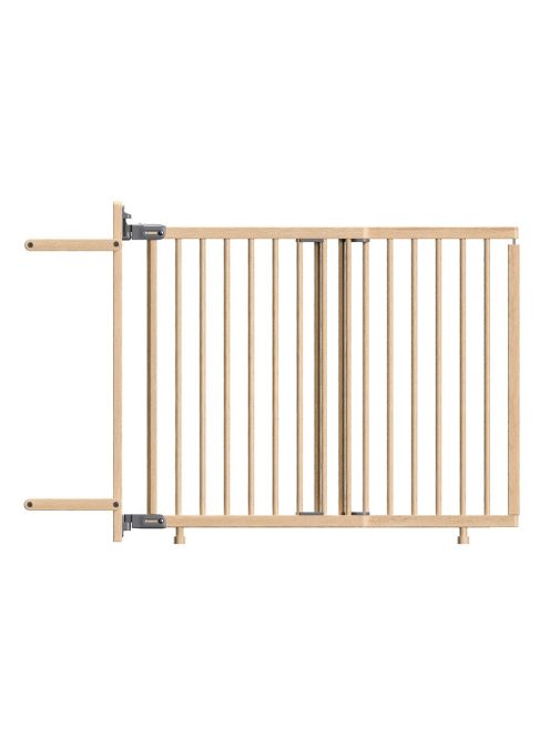 BabyDan Adjust Pro Stair Gate Baluster Edition magas biztonsági rács fa 74,5-114 cm, m.81cm