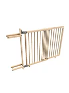 BabyDan Mona magas fa biztonsági rács rögzítőkapcsokkal korláthoz 74,5-114 cm, m.81cm