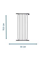 Baby Dan Toldalék 33 cm CombiFit/ Carl - fekete